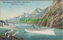 Load image into Gallery viewer, Norway Postcard - Hohenzollern, The Land of The Midnight Sun SW12673