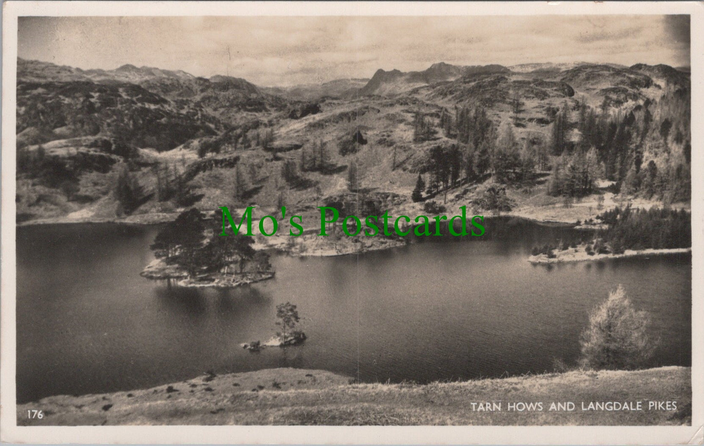 Cumbria Postcard - Tarn Hows and Langdale Pikes DC2557