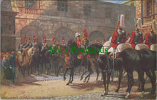 Load image into Gallery viewer, Military Postcard - Mounting Guard at Whitehall, London SW12440