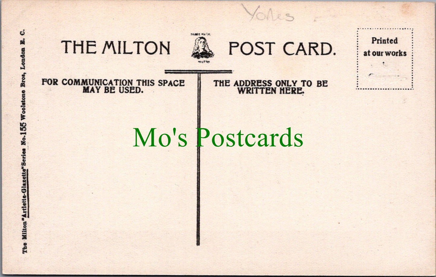 Yorkshire Postcard - Waterworks Bridge, Nr Bingley SW13247
