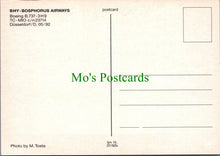 Load image into Gallery viewer, Aviation Postcard - BHY-Bosphorus Airways Boeing B.737 Aeroplane SW11488