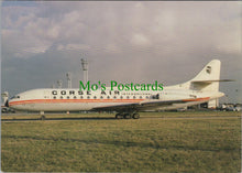 Load image into Gallery viewer, Aviation Postcard - Corse Air International SE210 Caravelle Aeroplane SW11491
