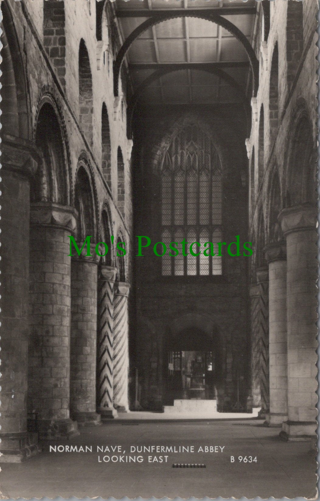 Scotland Postcard - Dunfermline Abbey, Norman Nave SW11034