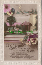 Load image into Gallery viewer, Greetings Postcard - Loving Birthday Wishes To My Son SW11087