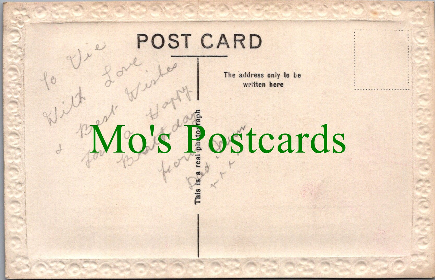 Greetings Postcard - Loving Birthday Wishes To My Son SW11087