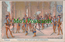 Load image into Gallery viewer, Italy Postcard - Siena, Comparsa Della Contrada Dell' Unicorno SW11099