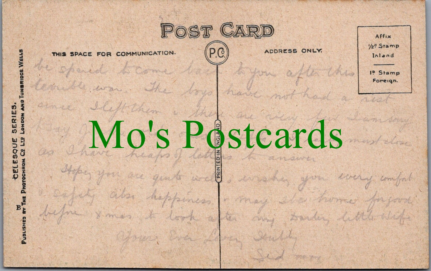 Kent Postcard - Folkestone, St Mary's Church SW11105