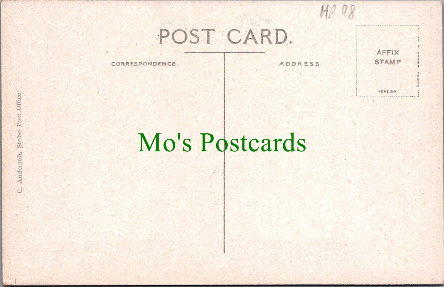 Scotland Postcard - Stobo, Crownhead and River Tweed HP98