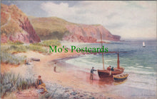 Load image into Gallery viewer, Devon Postcard - Exmouth, Orcombe Head, Artist Henry.B.Wimbush HP101