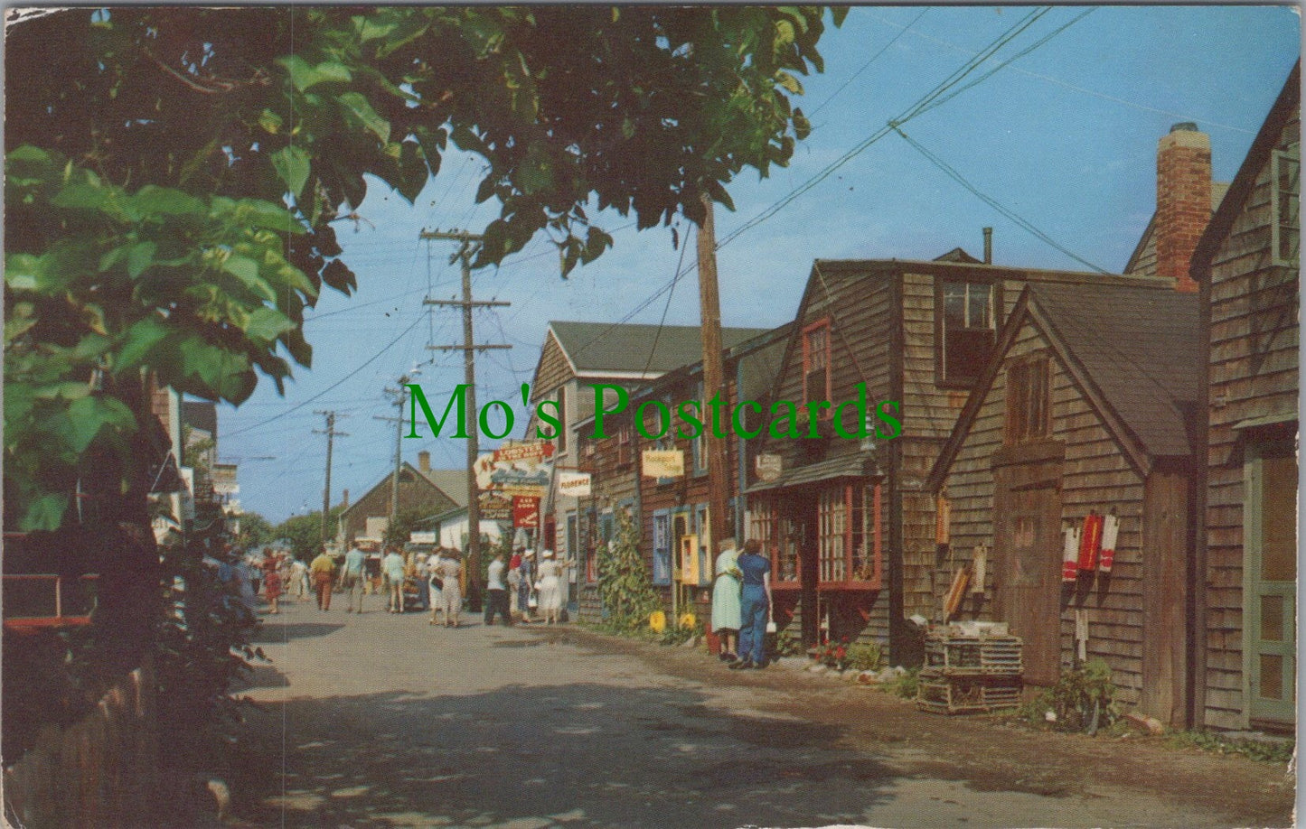 America Postcard - Bearskin Neck, Rockport, Massachusetts HP72