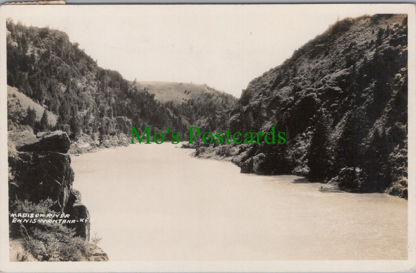 America Postcard - Madison River, Ennis, Montana HP73