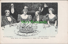 Load image into Gallery viewer, Snap-Shots Postcard - Comedy Cartoon & Sketches by C.Dana Gibson HP79