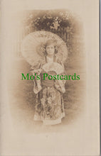 Load image into Gallery viewer, Ancestors Postcard - Girl Dressed as a Japanese Geisha Girl SW12484