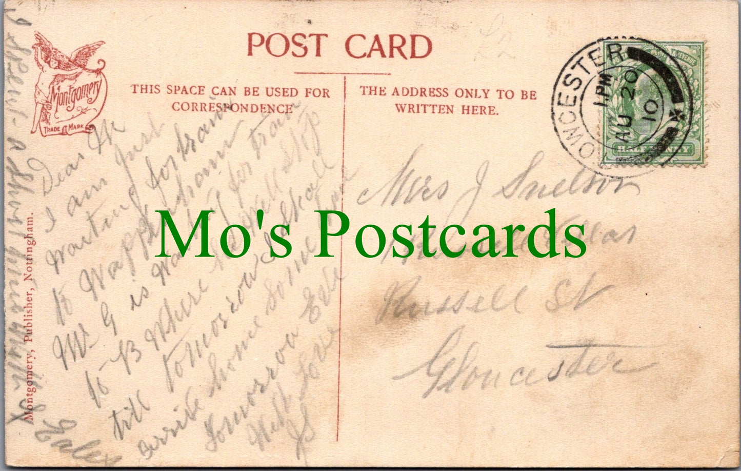 Northamptonshire Postcard - Althorpe House, Northampton SW12504