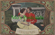 Load image into Gallery viewer, Military Postcard - Soldier and His Young Love SW12515