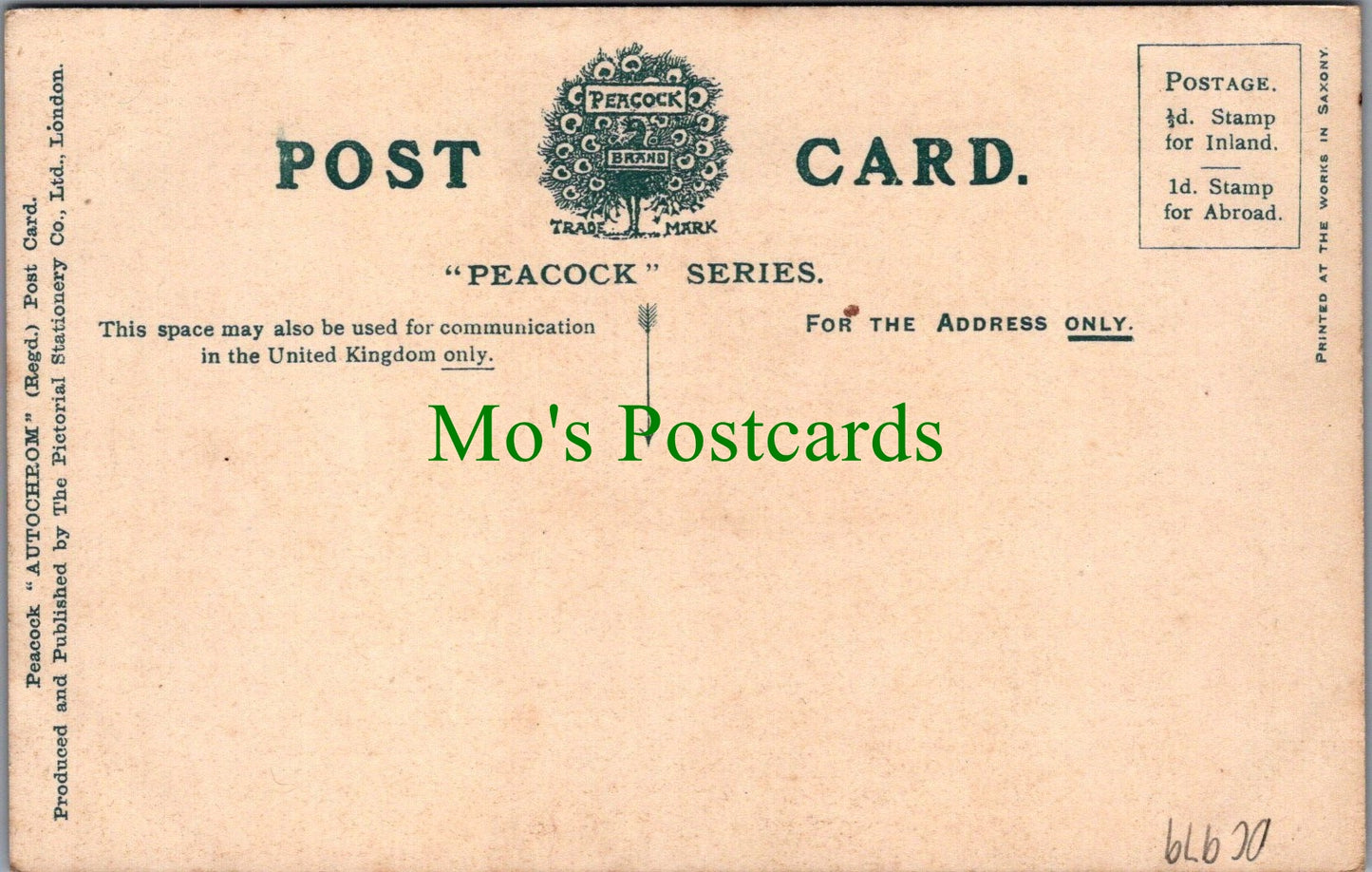 Devon Postcard - Clovelly Post Office DC979