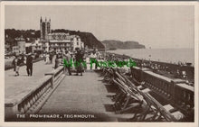 Load image into Gallery viewer, Devon Postcard - Teignmouth, The Promenade DC942