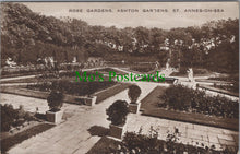 Load image into Gallery viewer, Lancashire Postcard - Rose Gardens, Ashton Gardens, St Annes-On-Sea DC904