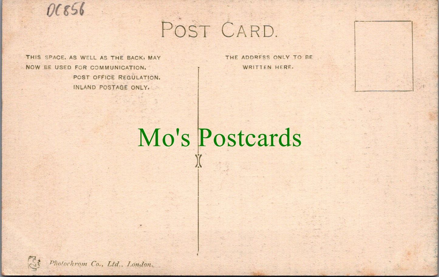 Somerset Postcard - Stourton Tower, King Alfred's Tower DC856