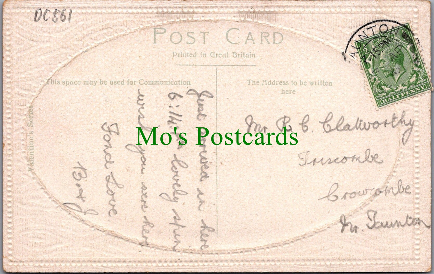 Somerset Postcard - St Mary's Church, Taunton DC861