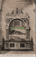 Load image into Gallery viewer, Cornwall Postcard - Truro Cathedral, Old Jacobean Tomb DC872