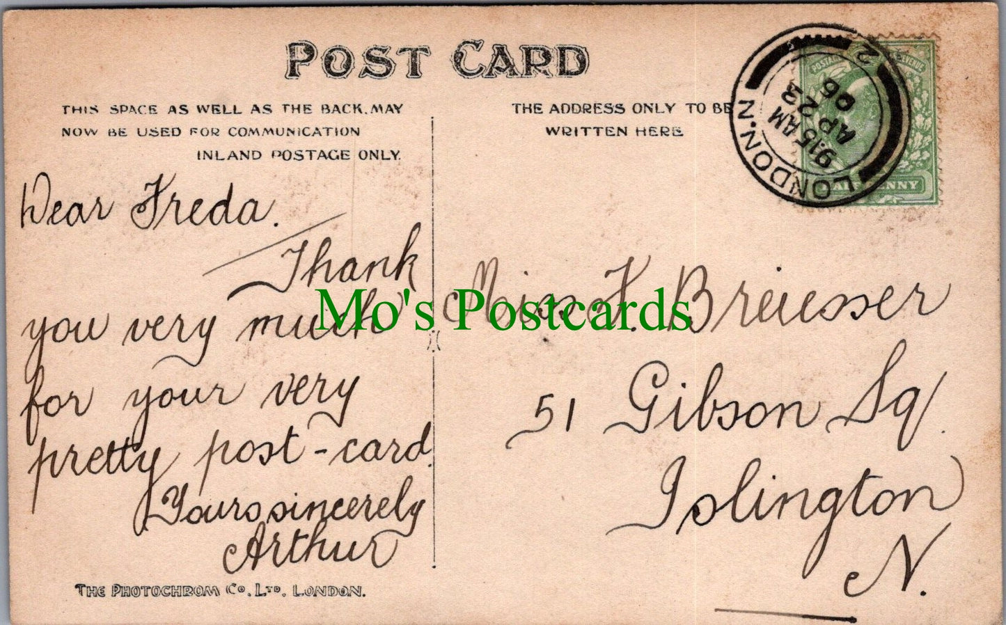 London Postcard - St Paul's Cathedral, The Library SW11283