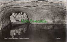 Load image into Gallery viewer, Derbyshire Postcard - Castleton, Party Boat, Speedwell Cavern SW11289