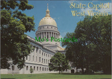 Load image into Gallery viewer, America Postcard - State Capitol, West Virginia SW11952