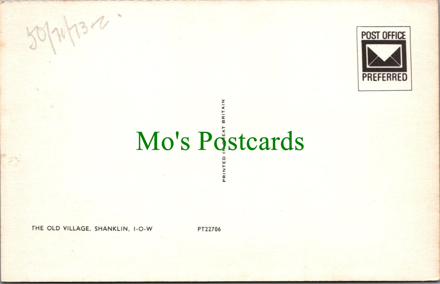 Isle of Wight Postcard - The Old Village, Shanklin SW12288