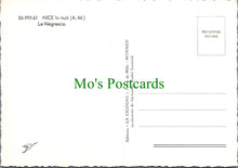 Load image into Gallery viewer, France Postcard - Nice La Nuit - Le Negresco SW12190