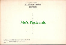 Load image into Gallery viewer, Scotland Postcard - Loch Lomond and Ben Lomond From Luss SW12220