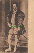 Load image into Gallery viewer, Art Postcard - Firenze Galleria Pitti, Ritratto Di Filippo II - SW12753