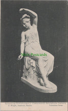 Load image into Gallery viewer, Art Postcard - Spinning Girl, Chatsworth Sculpture Gallery SW12754