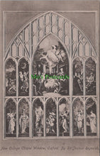 Load image into Gallery viewer, Oxfordshire Postcard - Oxford, New College Chapel Window SW12980