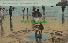 Load image into Gallery viewer, Sussex Postcard - Brighton, On The Sands SW13035