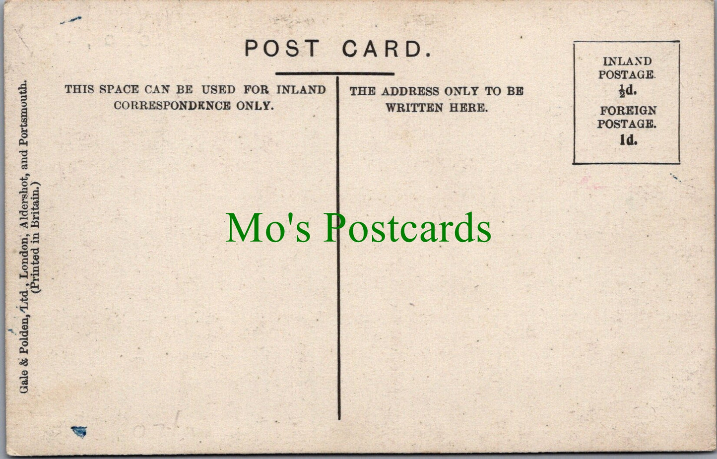 London Postcard - Royal Palace Hotel SW13019