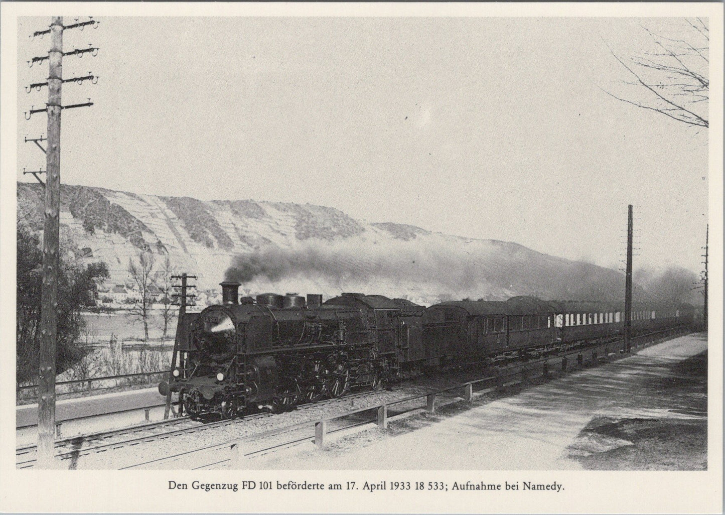 Germany Postcard - German Railway Transport, Locomotive History SW16882