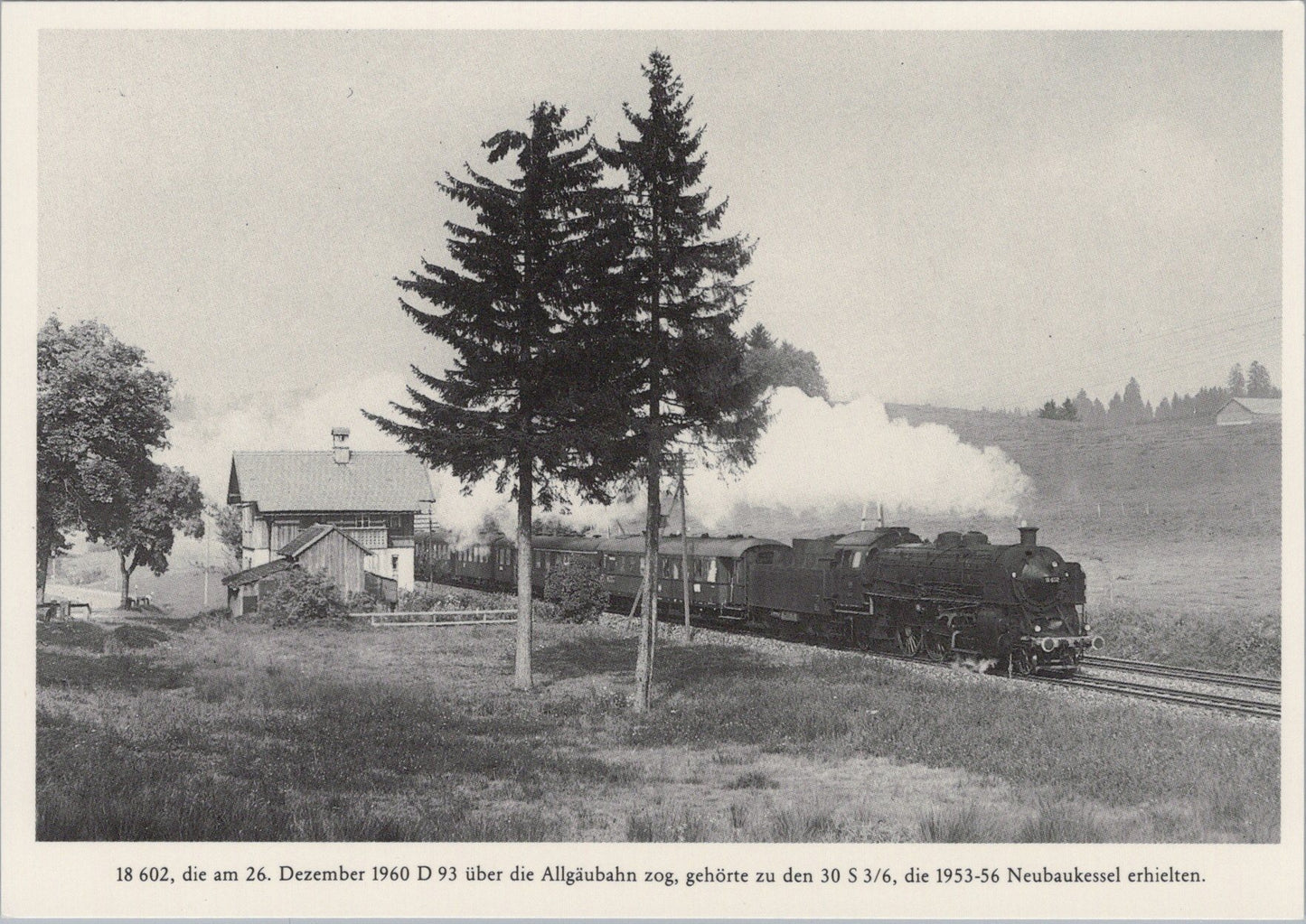 Germany Postcard - German Railway Transport, Locomotive History SW16888