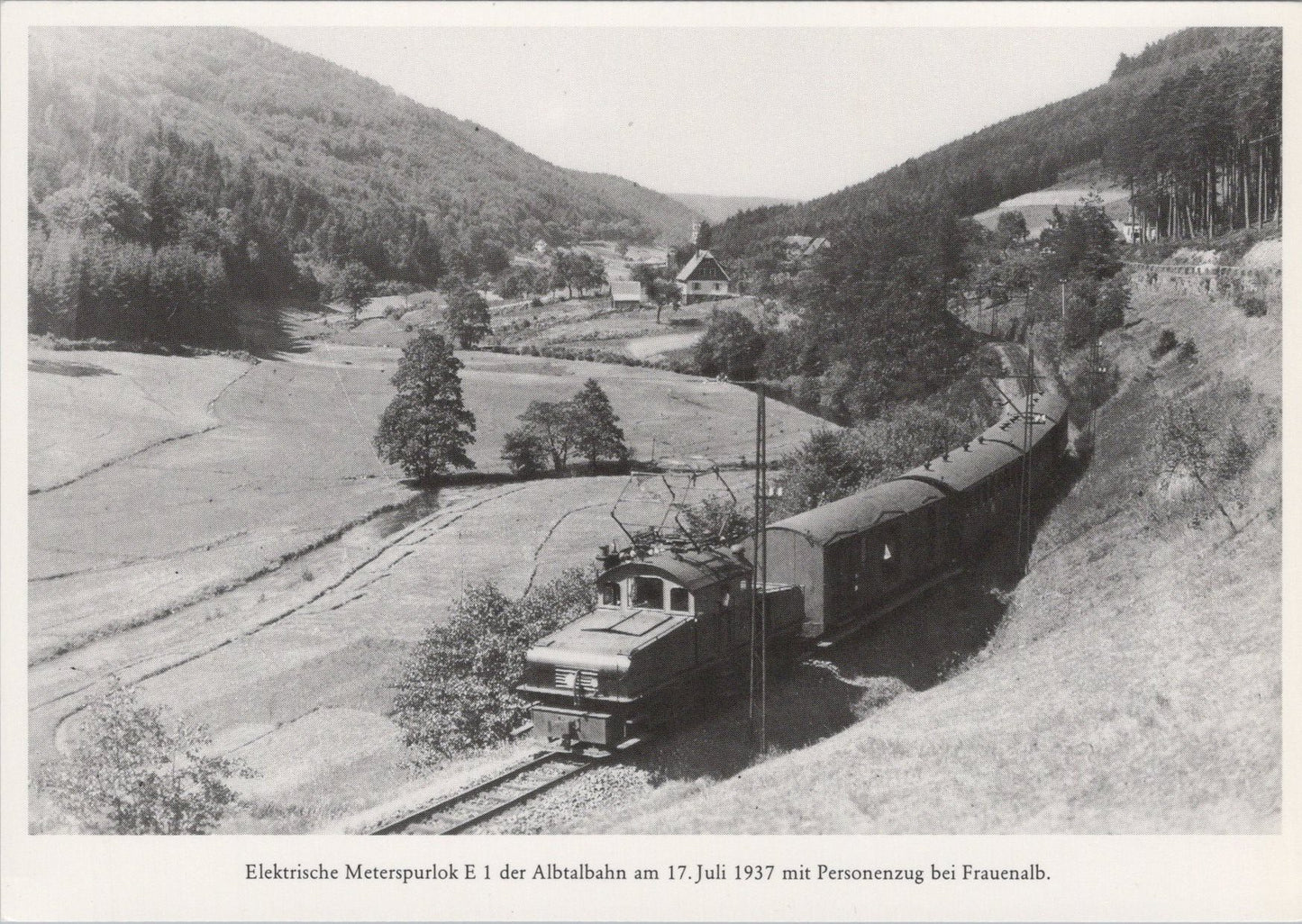 Germany Postcard - German Railway Transport, Locomotive History SW16892