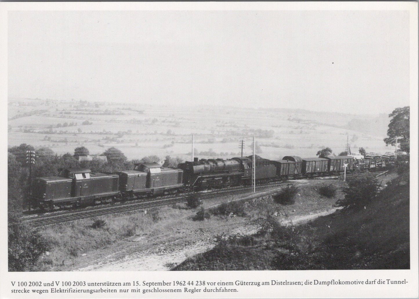 Germany Postcard - German Railway Transport, Locomotive History SW16894