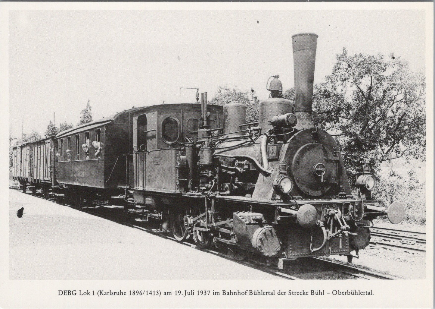 Germany Postcard - German Railway Transport, Locomotive History SW16899
