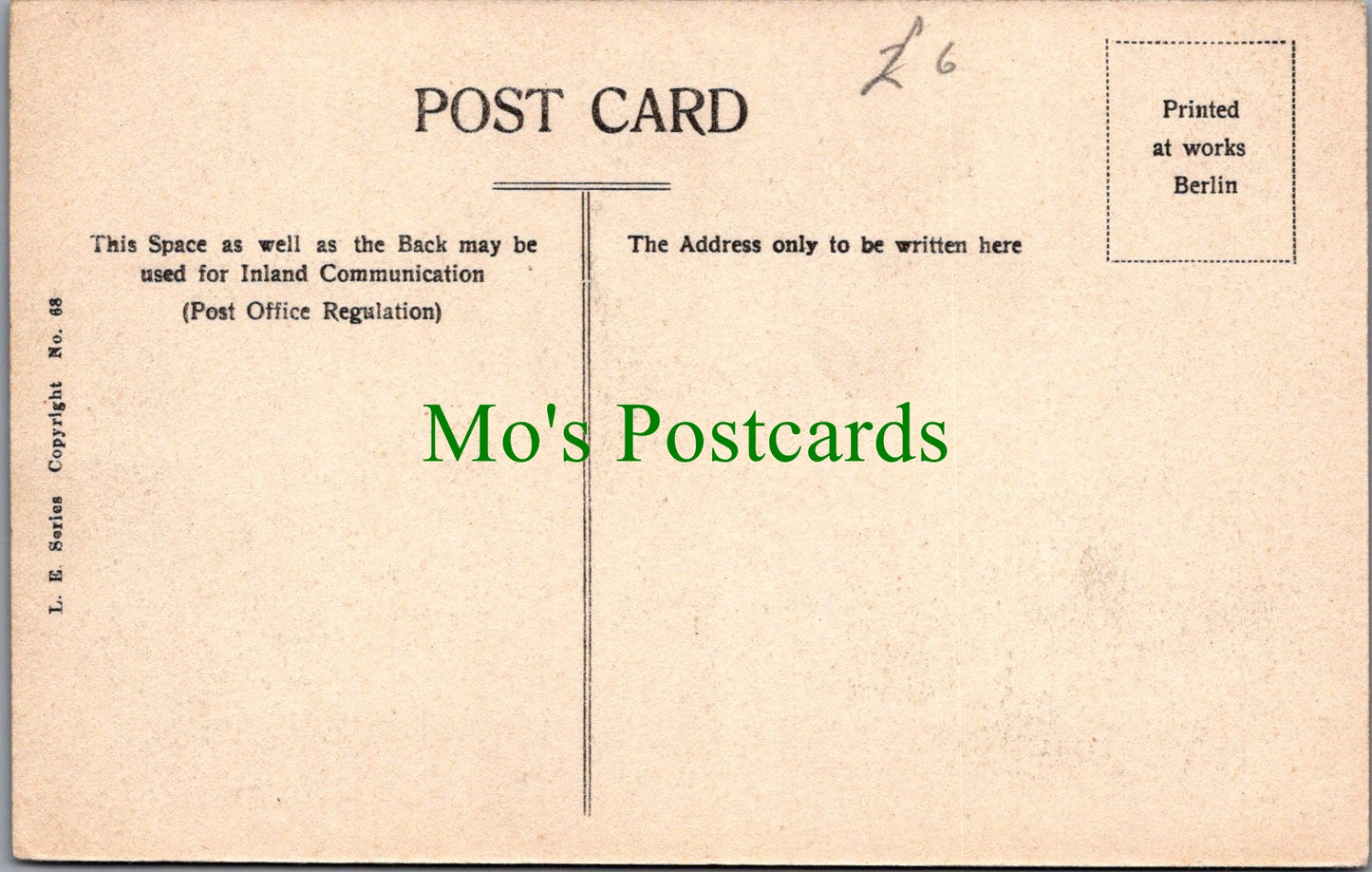 Cheshire Postcard - Subsidence of a Main Street at Northwich SW13319