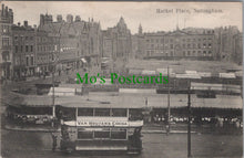 Load image into Gallery viewer, Nottinghamshire Postcard - Nottingham, The Market Place SW13338