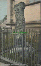 Load image into Gallery viewer, Derbyshire Postcard - Old Cross, Bakewell Church SW14081