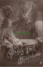 Load image into Gallery viewer, Greetings Postcard - Baby's 1st Birthday SW12611