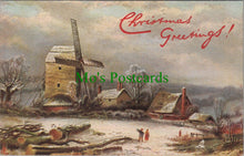 Load image into Gallery viewer, Greetings Postcard - Christmas Greetings, Winter Scenes SW12552