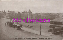 Load image into Gallery viewer, Northern Ireland Postcard - Bangor Esplanade and Queen's Parade SW14495