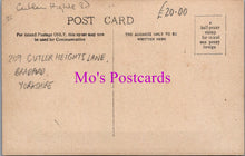 Load image into Gallery viewer, Yorkshire Postcard - 209 Cutler Heights Lane Advert, Bradford SW15343