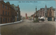 Load image into Gallery viewer, Scotland Postcard - Peebles High Street Looking West SW16101