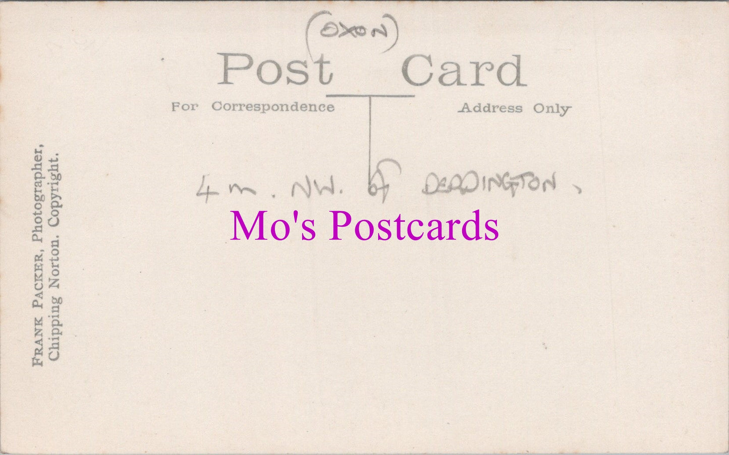 Oxfordshire Postcard - Panoramic View of Milcombe SW15103